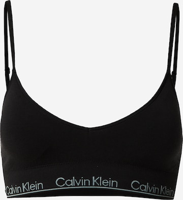 Triangolo Reggiseno di Calvin Klein Underwear in nero: frontale