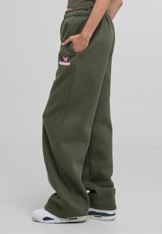 Wide leg Pantaloni di Felicious in verde