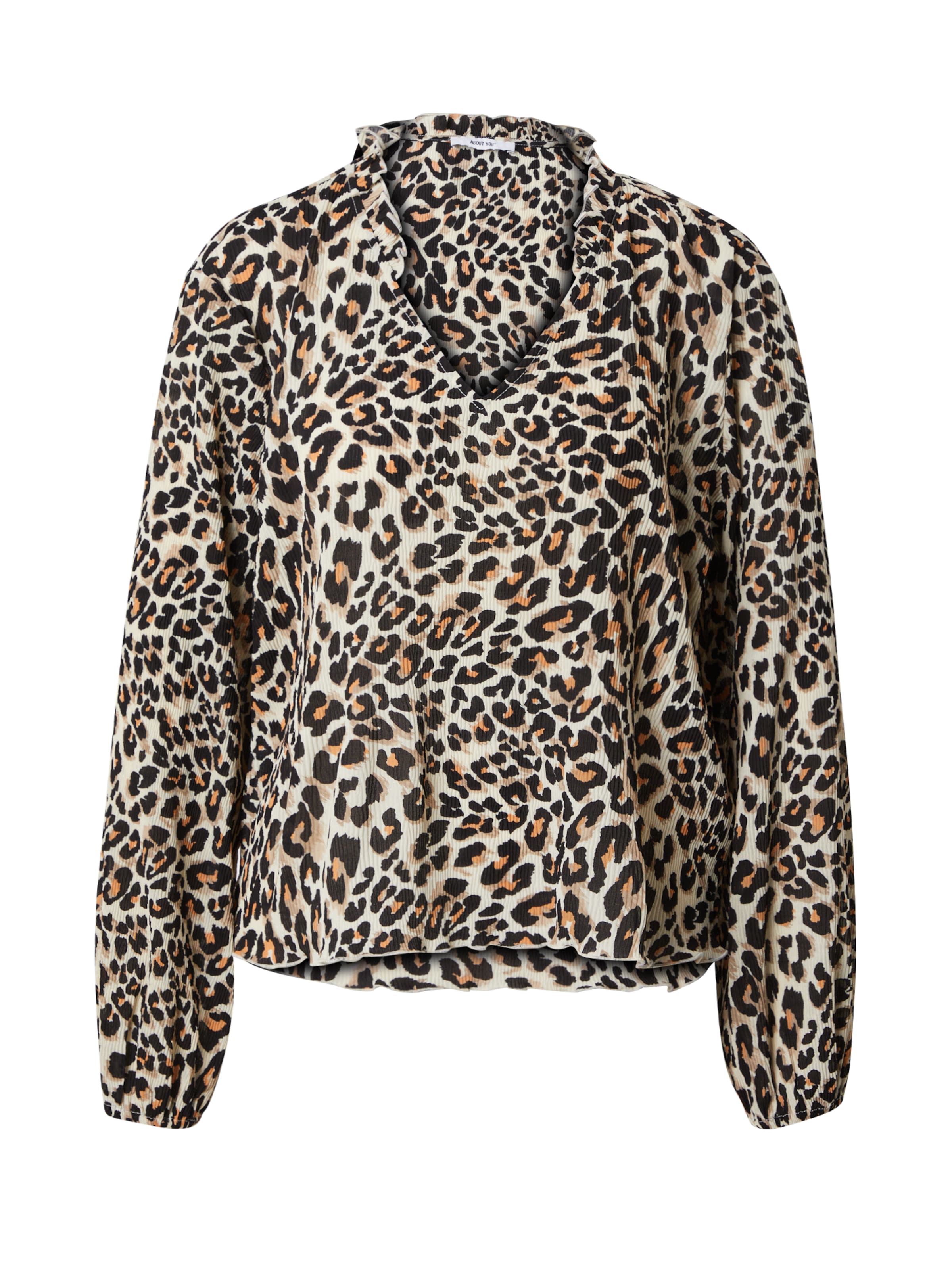 Chemisier 'Inka' ABOUT YOU en marron : devant