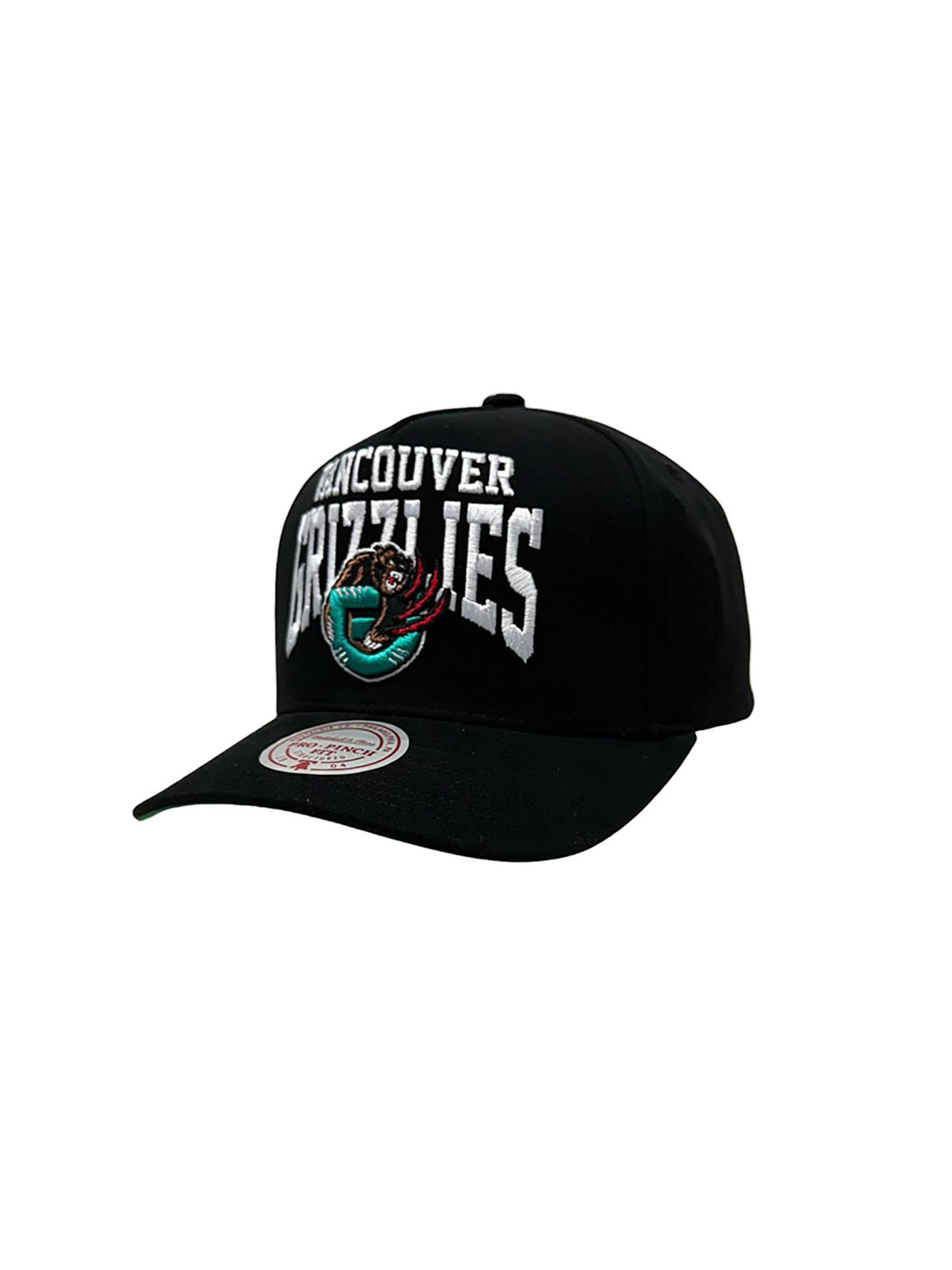 Mitchell & Ness Cap 'Vancouver Grizzlies Big Time Pro' in Schwarz: Vorderseite