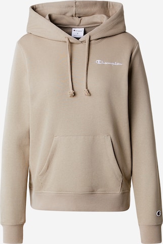 Champion Authentic Athletic Apparel Sweatshirt in Beige: front