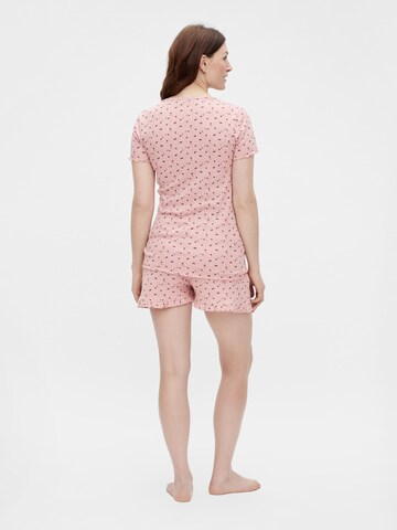 MAMALICIOUS Korte pyjama 'Blair' in Roze