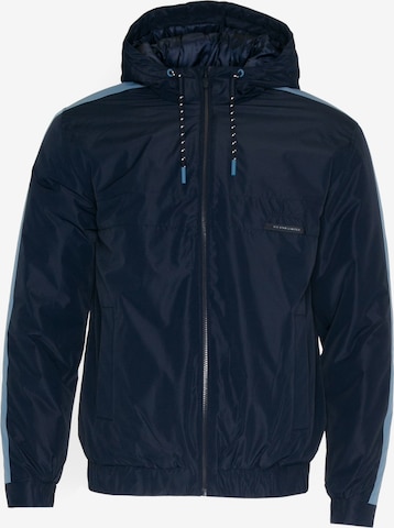 BIG STAR Between-Season Jacket 'ALEXUS' in Blue: front