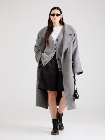 Vero Moda Curve Strickjacke in Grau