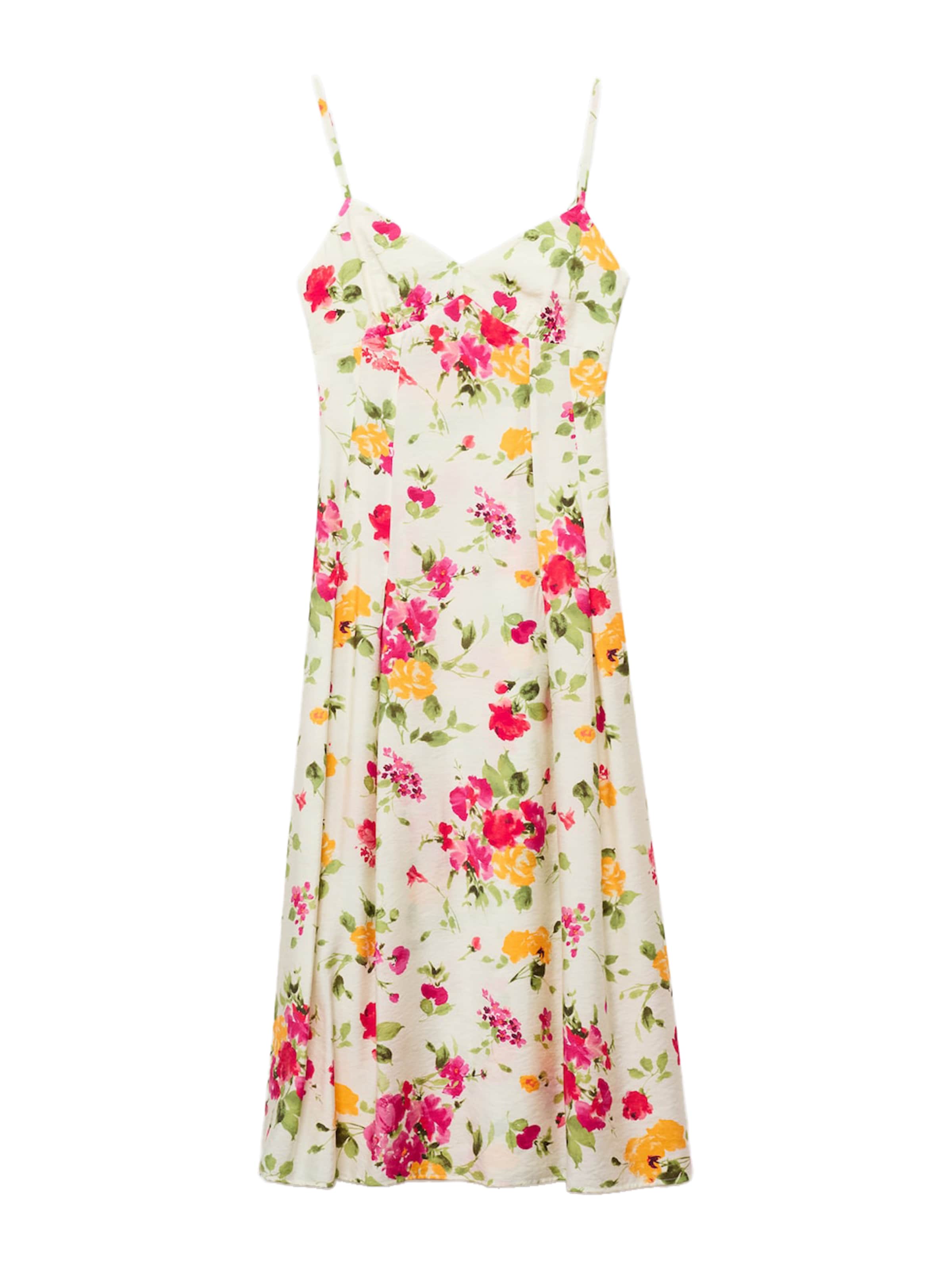 MANGOHaljina 'BOUQUET' - bež boja: prednji dio