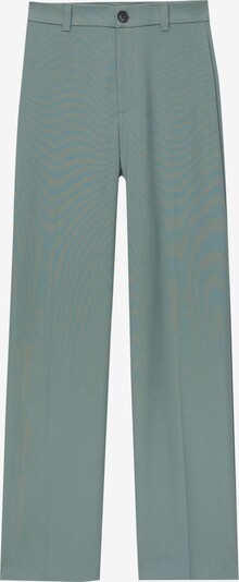 Pantaloni con piega frontale Pull&Bear di colore turchese, Visualizzazione prodotti