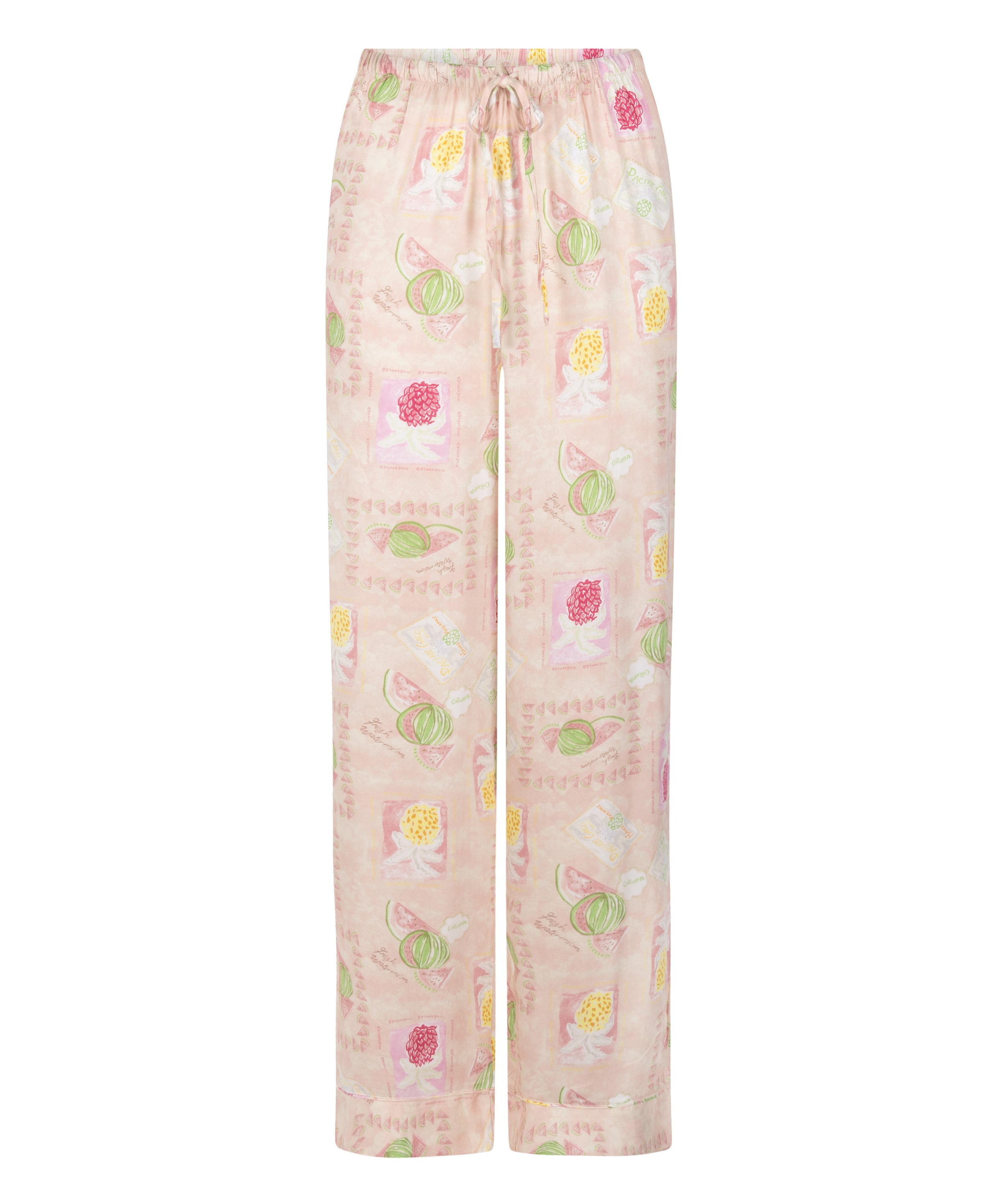 Hunkemöller Pyjamahose in Orange: Vorderseite