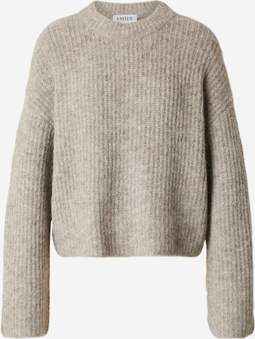 EDITED Sweater 'Salome' in Beige: front