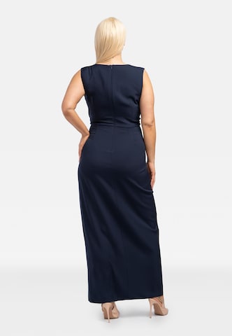 Karko Kleid 'ELEONORA' in Blau