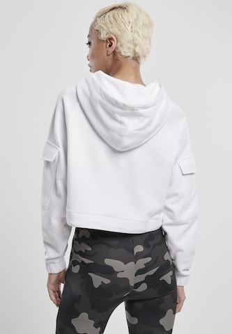 Urban Classics Sweatshirt i vit