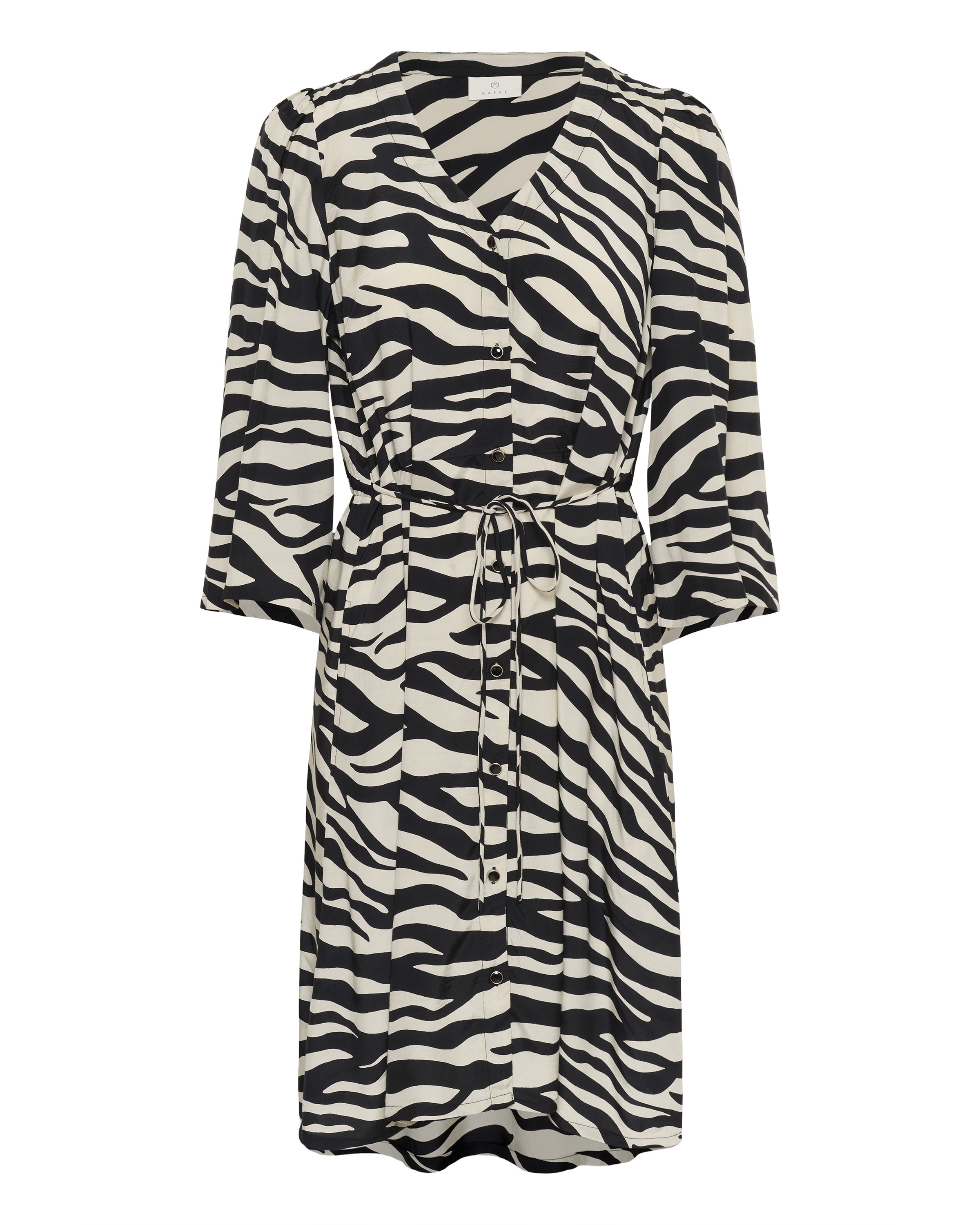 Kaffe Shirt Dress 'Pedra' in Beige: front