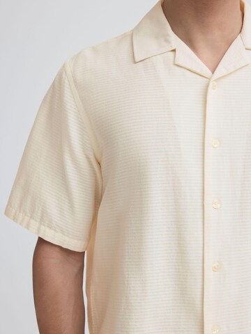 Casual Friday Comfort fit Overhemd in Beige