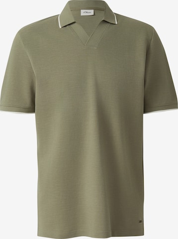 T-Shirt s.Oliver en vert : devant