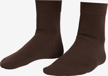 CALZEDONIA Socks in Brown: front