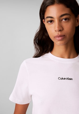 Calvin Klein Μπλουζάκι σε λευκό