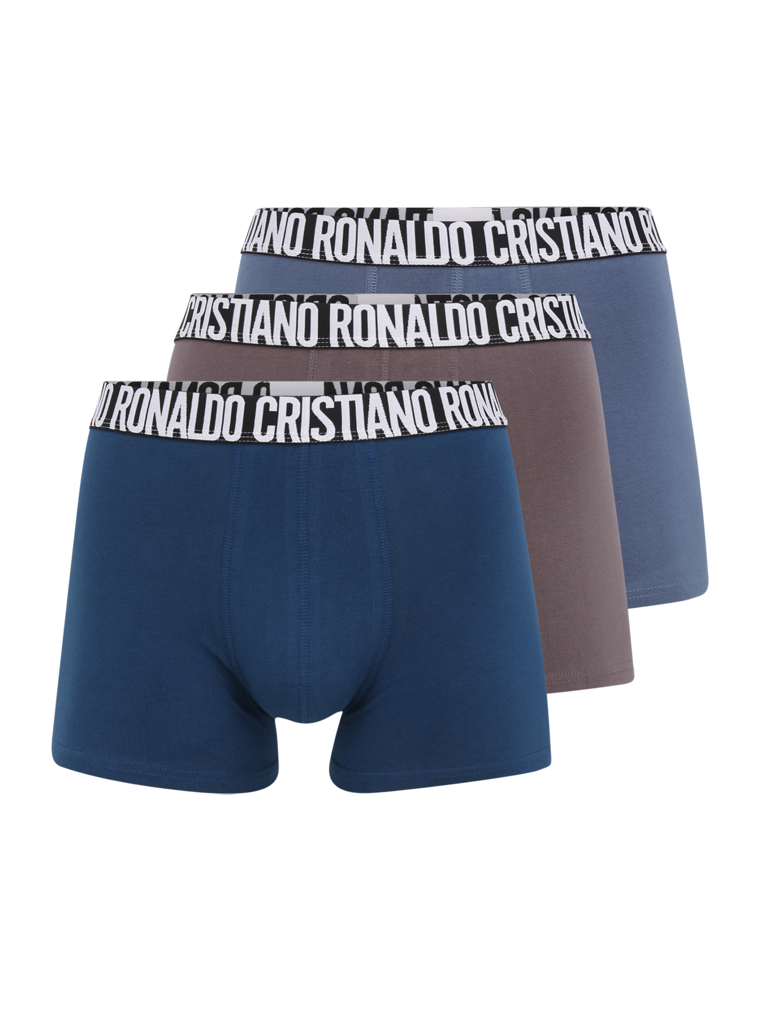 CR7 - Cristiano Ronaldo Boxer in Blu Fumo, Blu, Talpa 