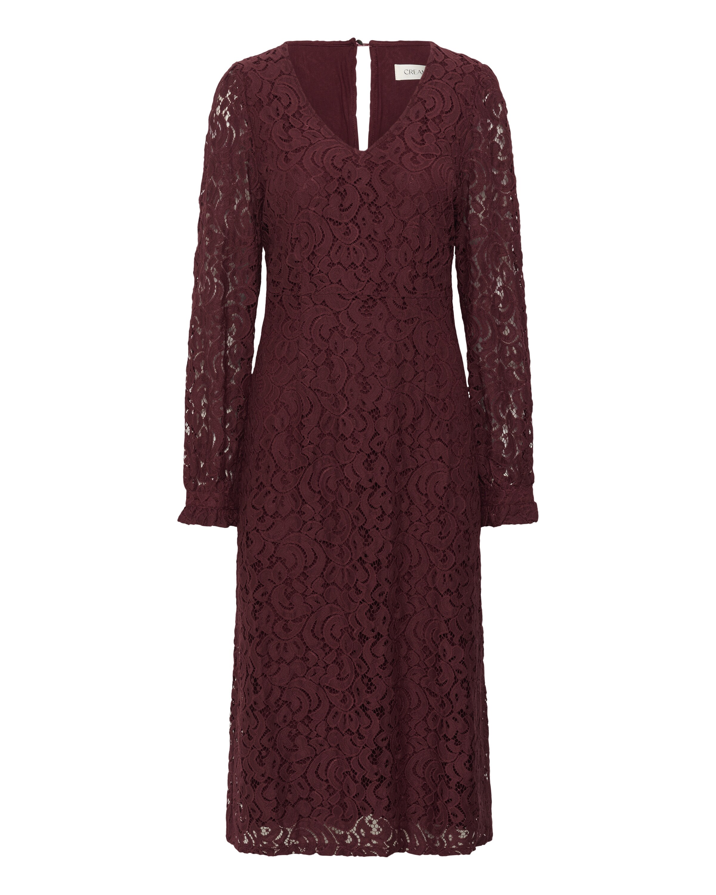 Cream Robe 'CRThit Ebana' en lie de vin, Vue avec produit