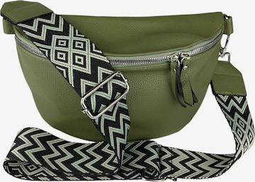Kumixi Gürteltasche in Grün: Vorderseite