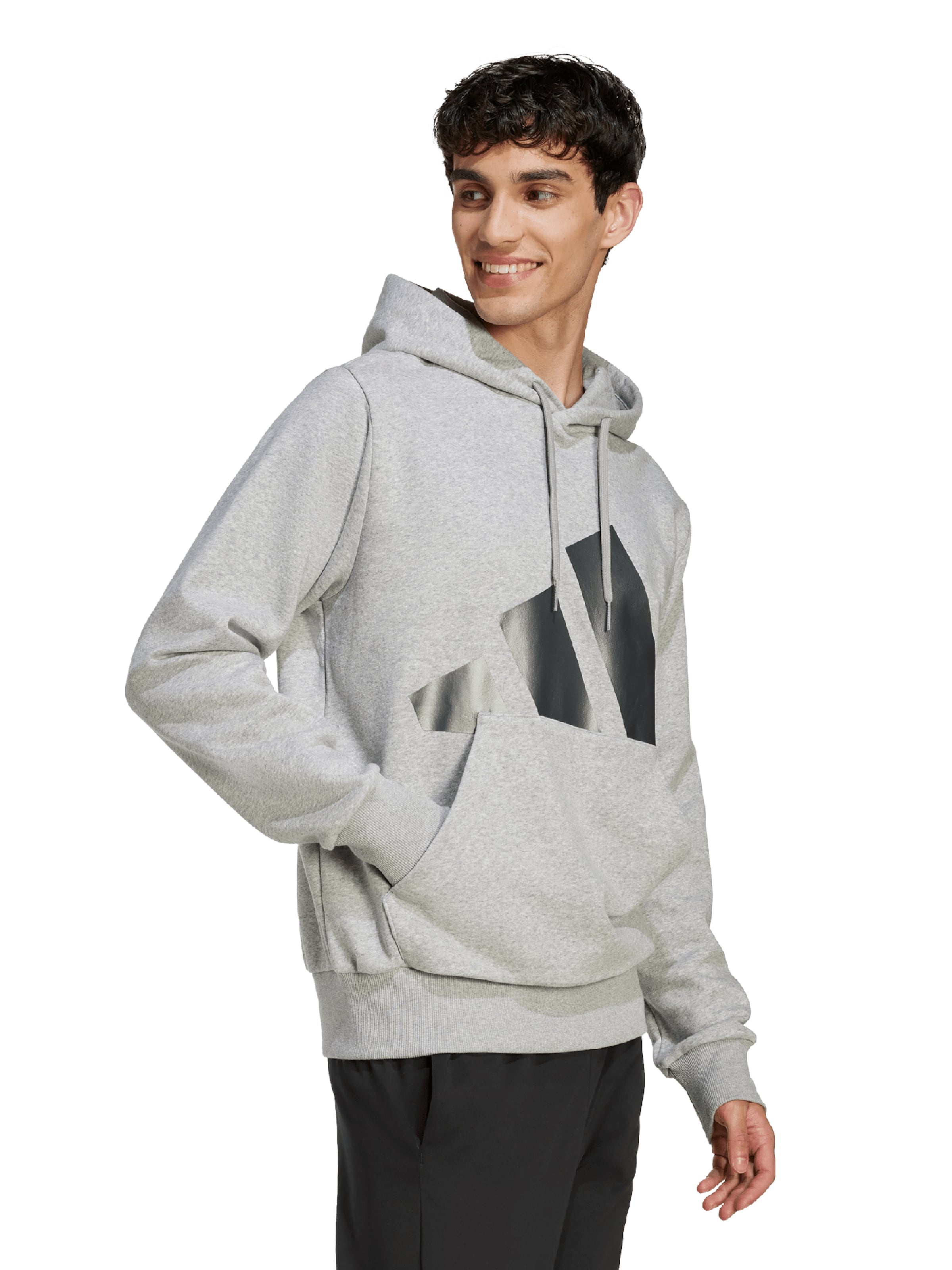 ADIDAS SPORTSWEAR Sports sweatshirt 'ESS' in Grey
