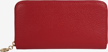 Porte-monnaies Cluty en rouge : devant