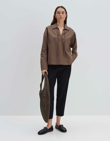 Someday Bluse in Braun