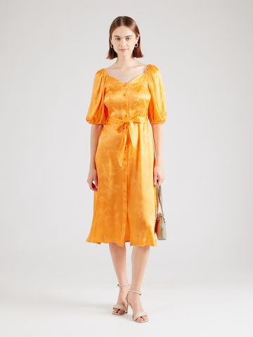 Closet London Платье 'Closet London Sweetheart Neck Dress D7885' в Оранжевый: спереди