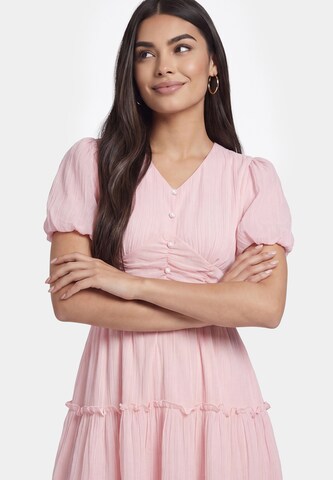 Robe faina en rose
