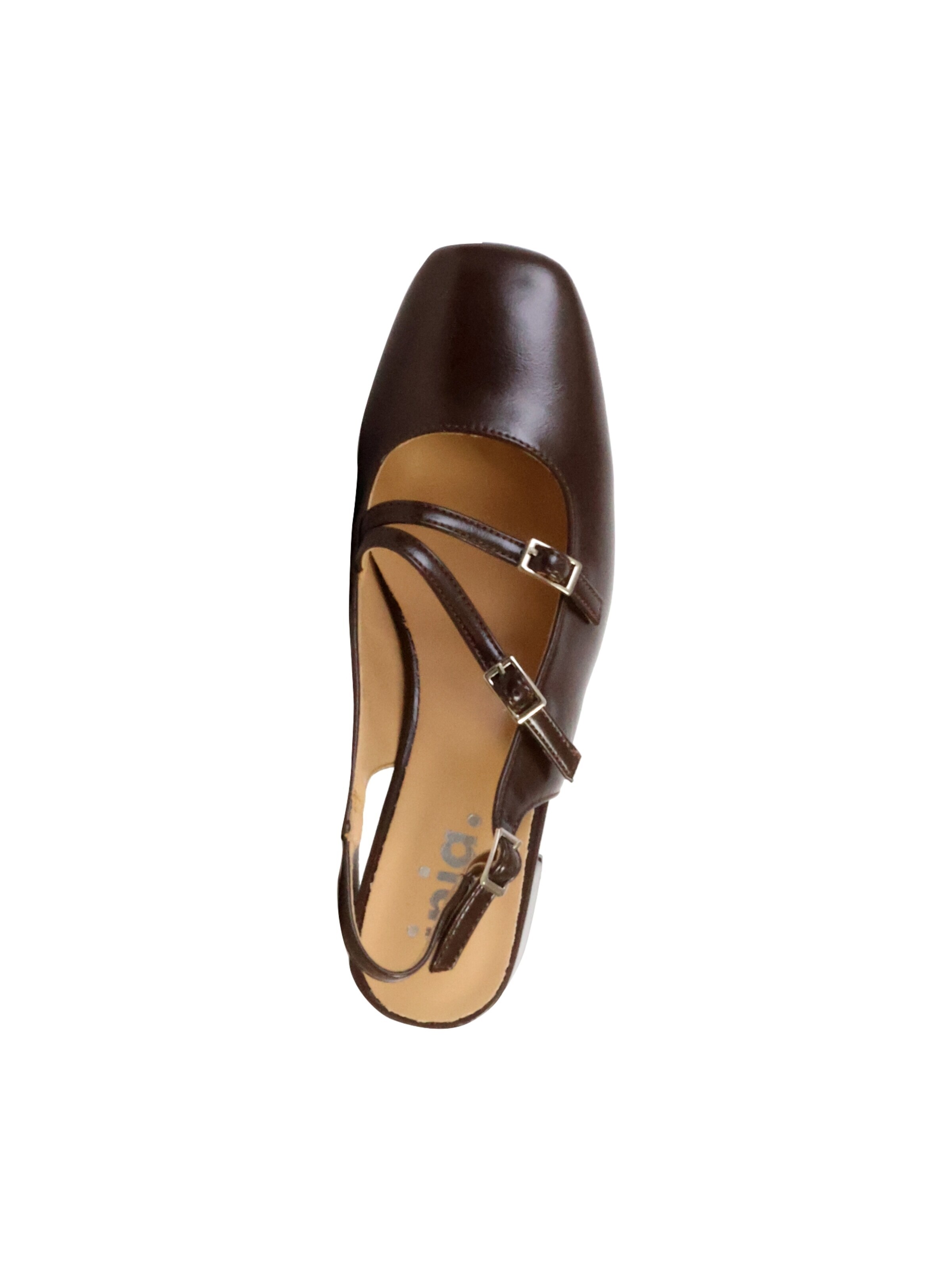 Décolleté 'Pumps mit Riemchen „Inia“' di Super Mode in marrone