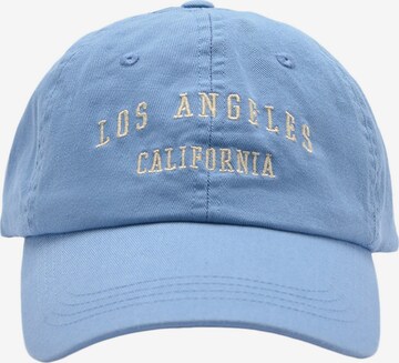 Pull&Bear Cap in Blue: front