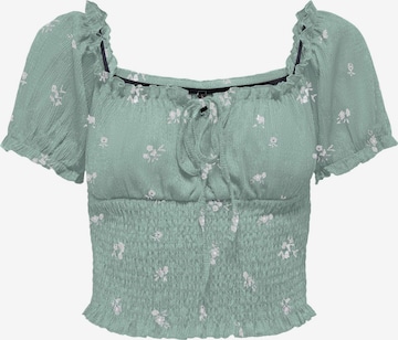 Chemisier 'ONLHillary' ONLY en vert : devant