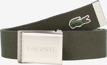 LACOSTE Belt in Green: front