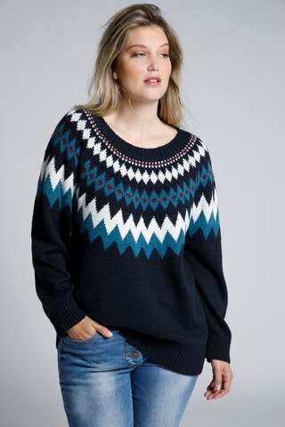 Ulla Popken Pullover in Blau: predná strana