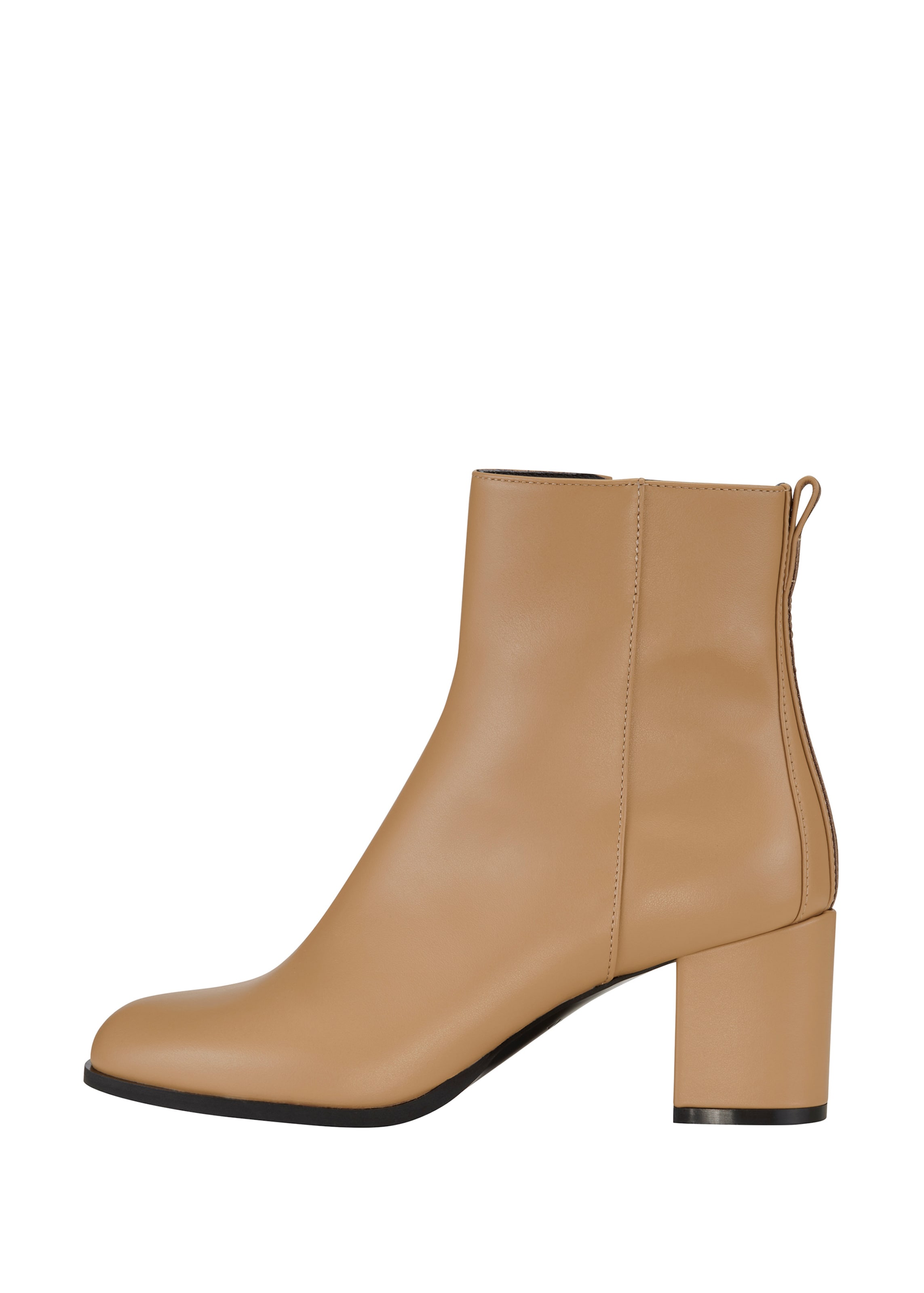 Nicowa Ankle Boots 'Pamilo' in Beige: front