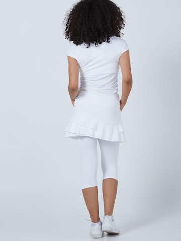 SPORTKIND Performance shirt 'Capsleeve' in White