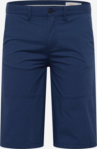 s.Oliver Loosefit Broek 'Phoenix' in Blauw: voorkant