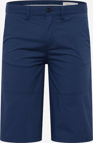 s.Oliver Broek 'Phoenix' in Blauw: voorkant