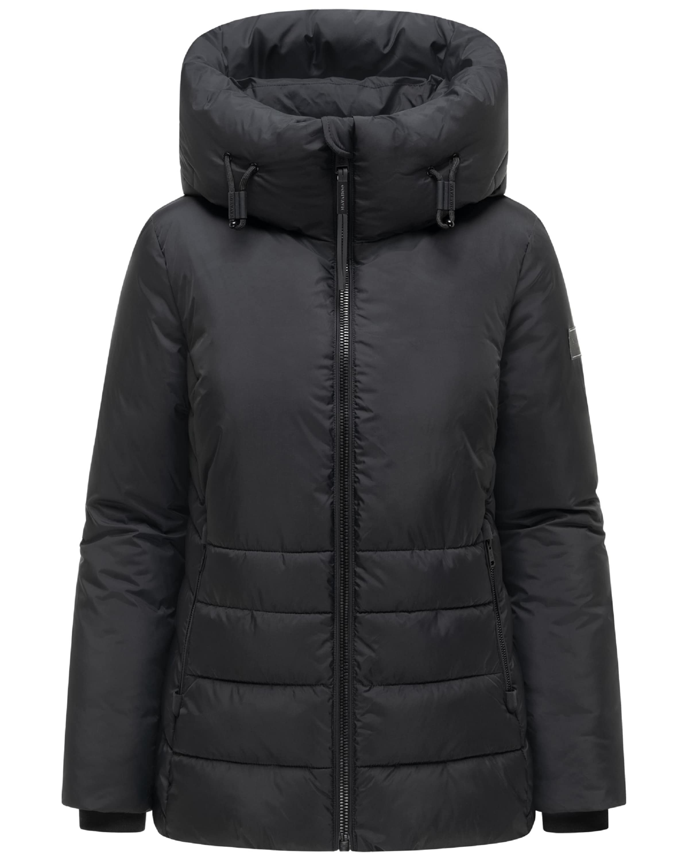 Giacca invernale 'Waldengel XIV' di NAVAHOO in nero: frontale