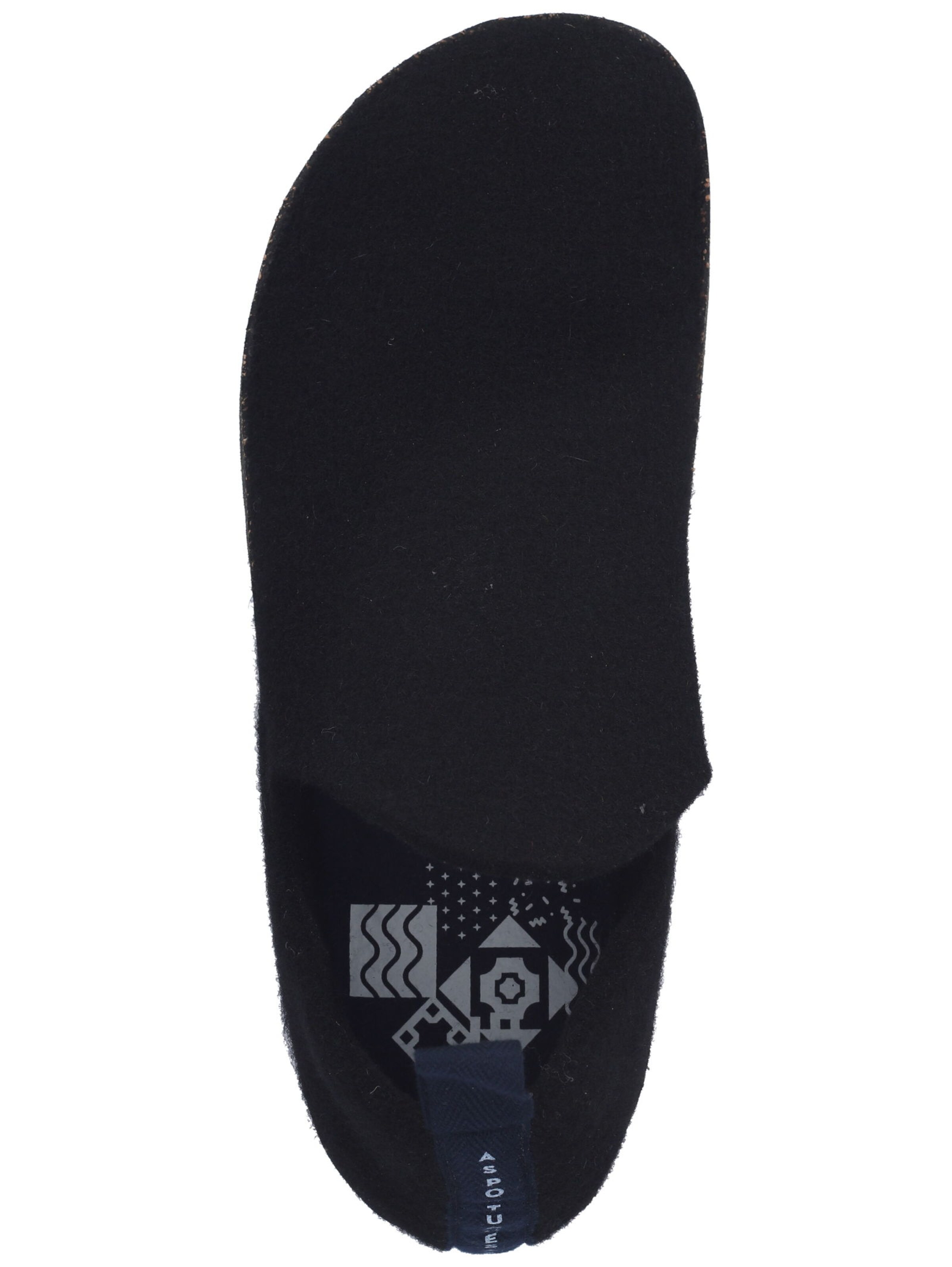 Asportuguesas Slipper in Black
