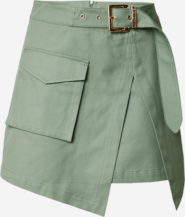 Hoermanseder x About You Skirt 'Corin' in Green: front