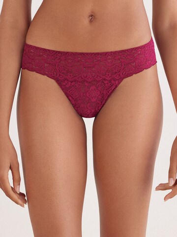 INTIMISSIMI Slip in Rot: Vorderseite