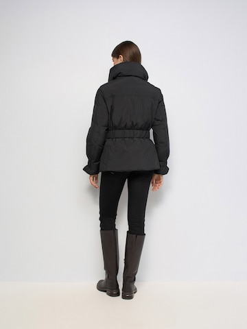 Manteau d’hiver Salsa Jeans en noir