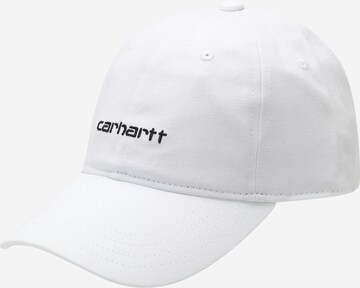 Șapcă de la Carhartt WIP pe alb: față