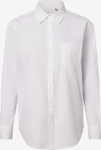 GANT Blouse in Wit: voorkant