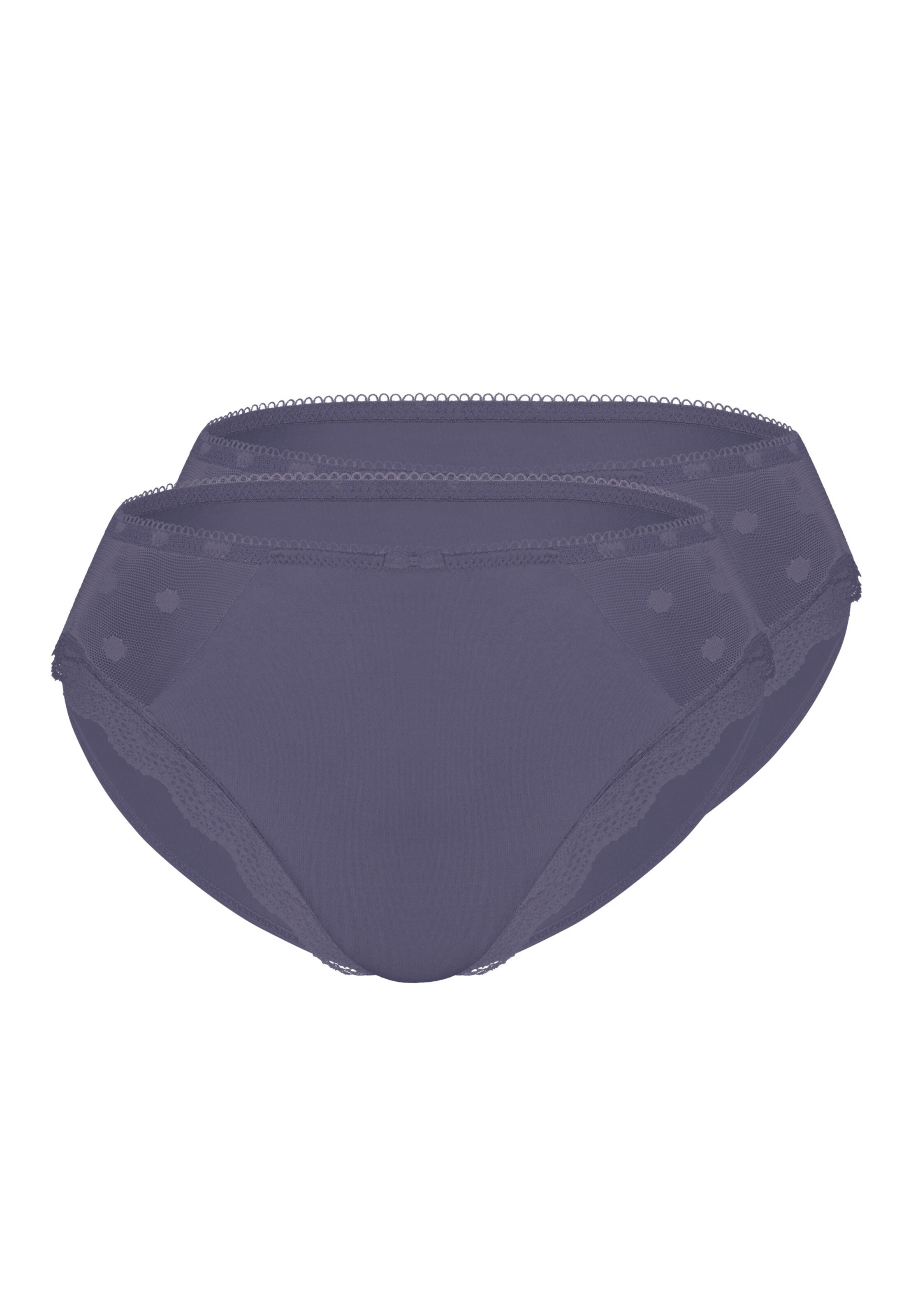 sassa Slip 'DOTTED MESH' in Grijs: voorkant