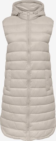 Gilet 'MELODY' ONLY en gris : devant