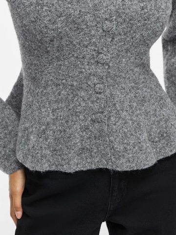 VILA Strickjacke 'VILuna' in Grau