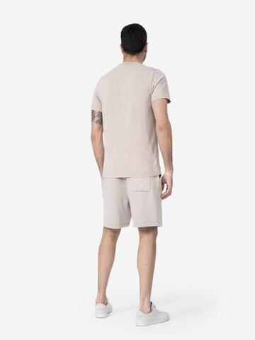 Largi Pantaloni sport 'Cas' de la 4F pe bej