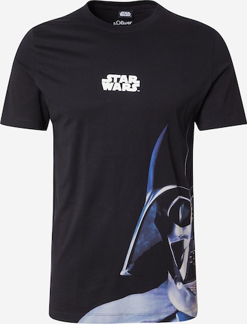 T-Shirt s.Oliver en noir : devant