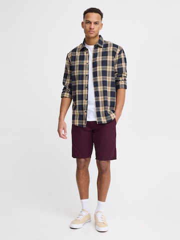 BLEND Regular Chino trousers 'Sasuke' in Red