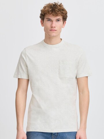 Casual Friday Shirt ' CFJASPER mélange tee with chest pocket ' in Beige
